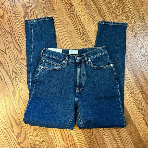 NWT Everlane Cheeky Split-Hem Jean - Washed Midnight (Size 29) - Picture 3 of 10